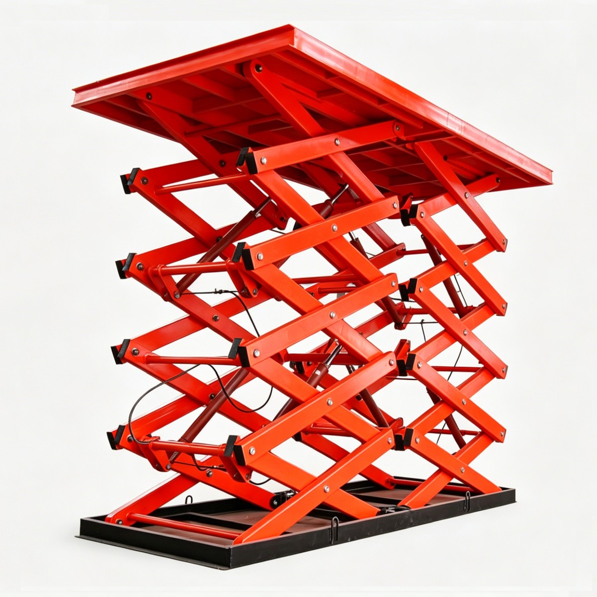 郴州安仁平背乡重型固定升降机